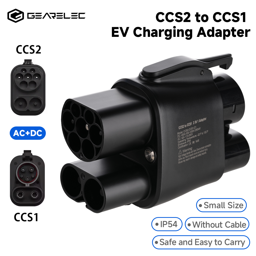 Ccs2 To Ccs1 Fast Charge Adapter 250Kw - GEARELEC CCS2-CCS1 어댑터 DC 400A 500-1000V