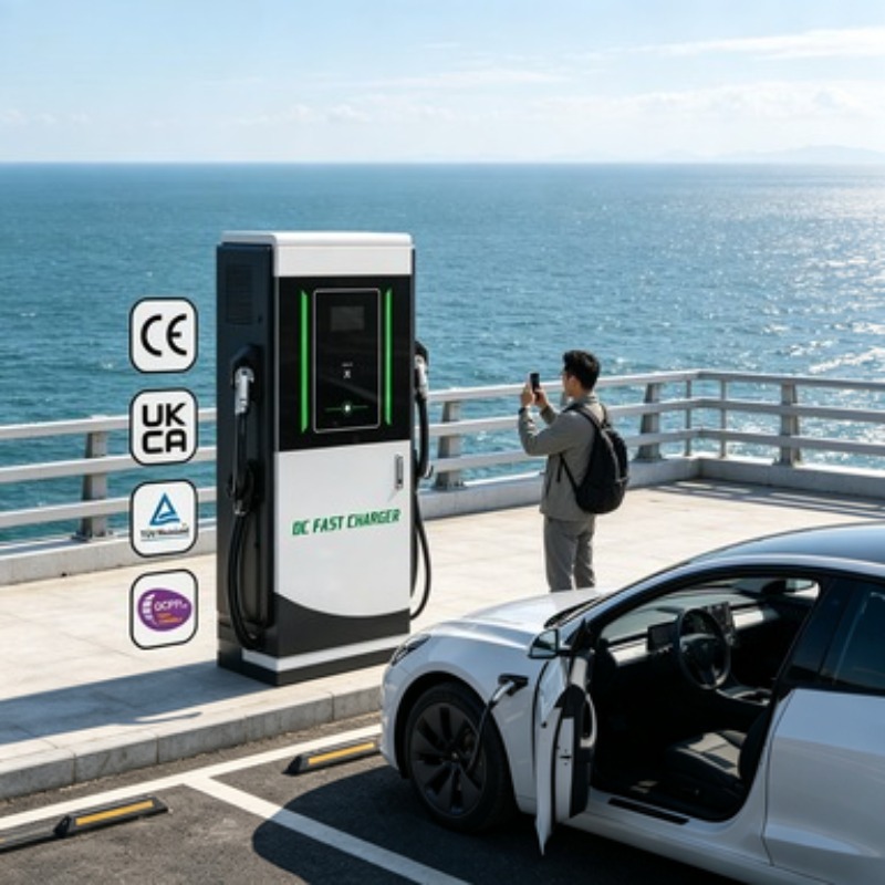 22Kw Wallbox Type 2 Ocpp Rfid - 22kW AC 전기차 충전기 타입 2