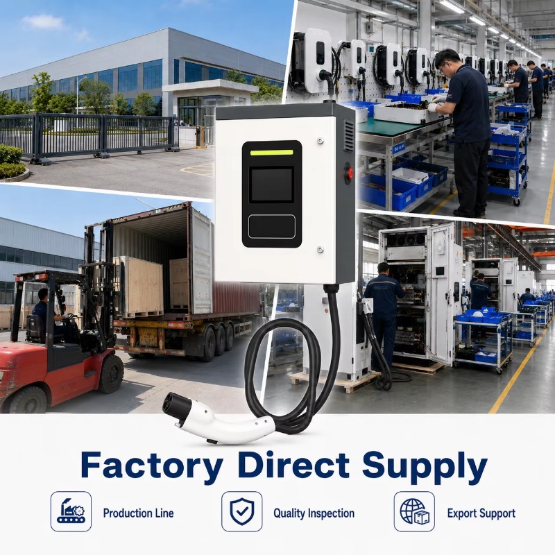 Dc Fast Charger 30Kw Wallbox Commercial - 맞춤형 30kW CCS2 DC 고속 전기차