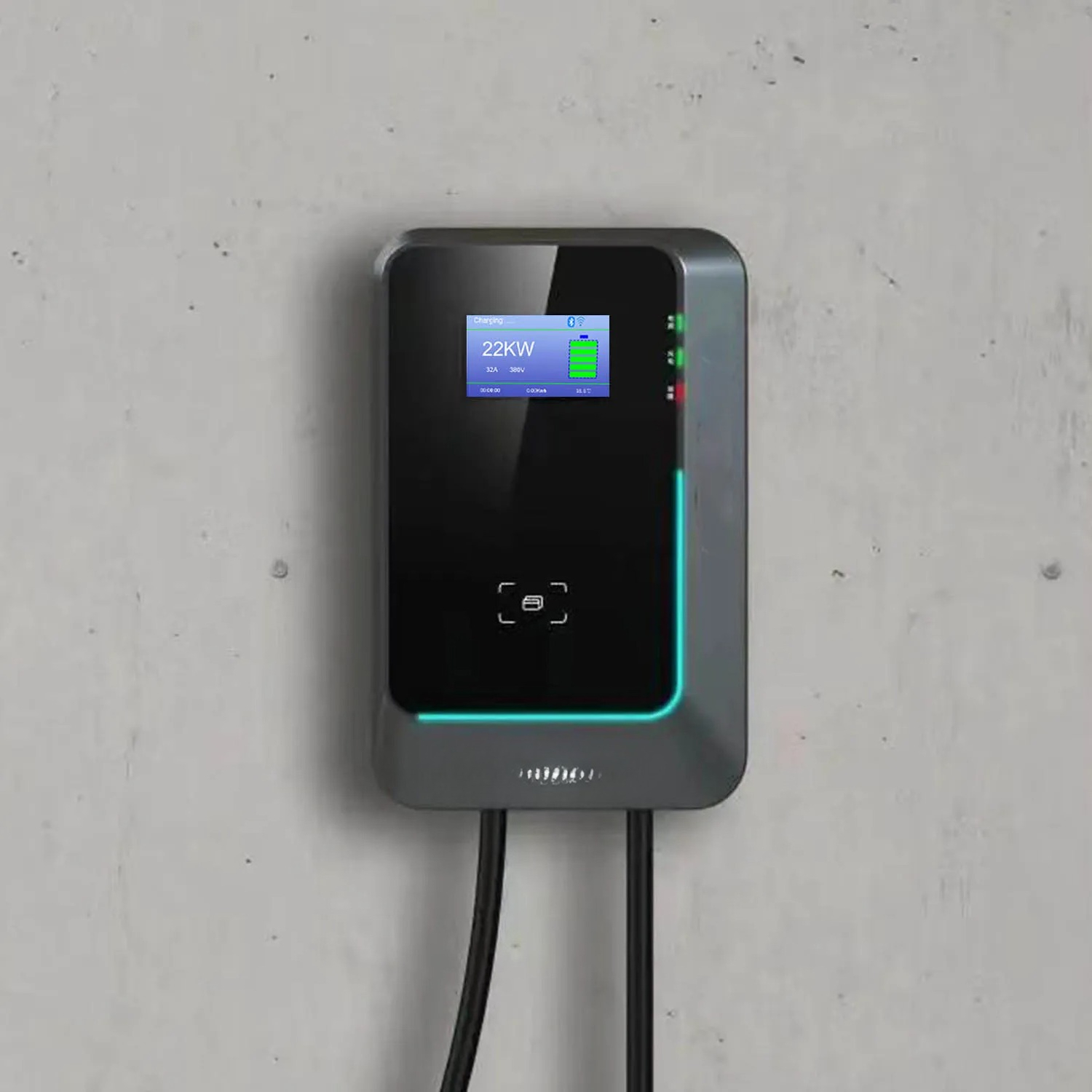2025년 핫세일 7kw/11kw/22kw AC 전기차 - 22Kw Wallbox Type 2 Ocpp Rfid 리뷰 및 가격