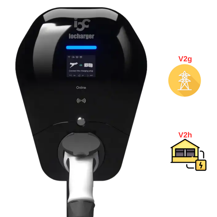 OCPP 2.0.1 ISO15118 플러그 앤 차지 V - V2H Bidirectional Ev Charger 7Kw 리뷰 및 가격