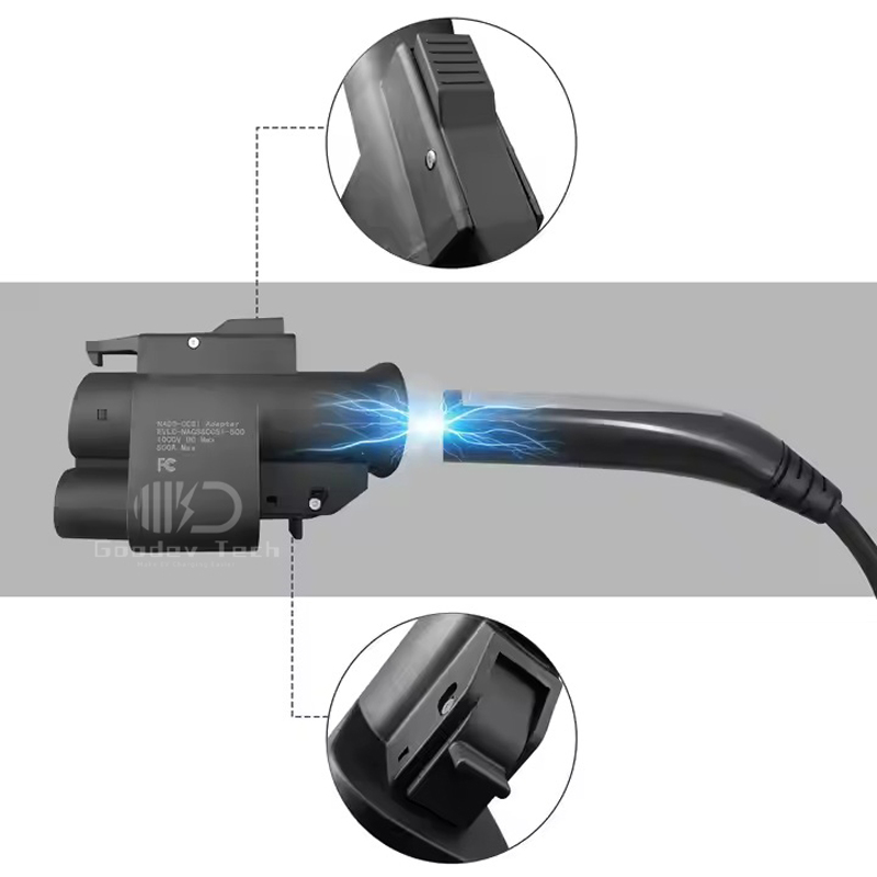 NACS 테슬라를 CCS1 500A 250KW 1000 - Ccs2 To Ccs1 Fast Charge Adapter 250Kw 리뷰 및 가격