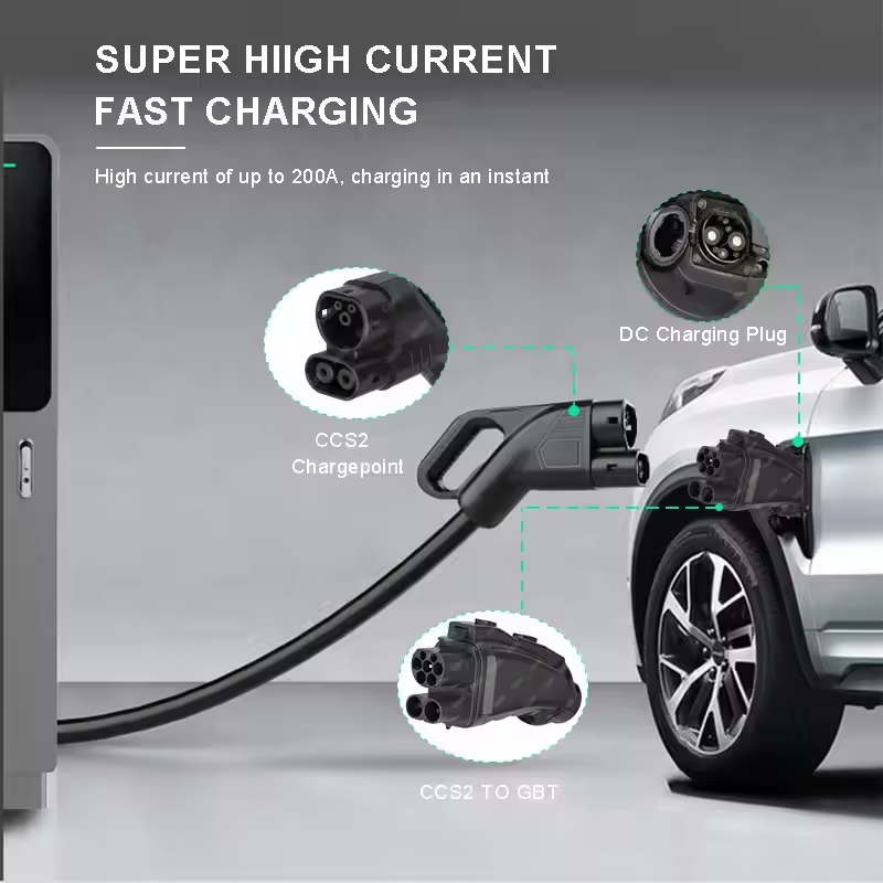DC CCS2-GBT 어댑터 콤보 2-GB/T EV 고 - Gb/T To Ccs2 200A Fast Charging Adapter 리뷰 및 가격