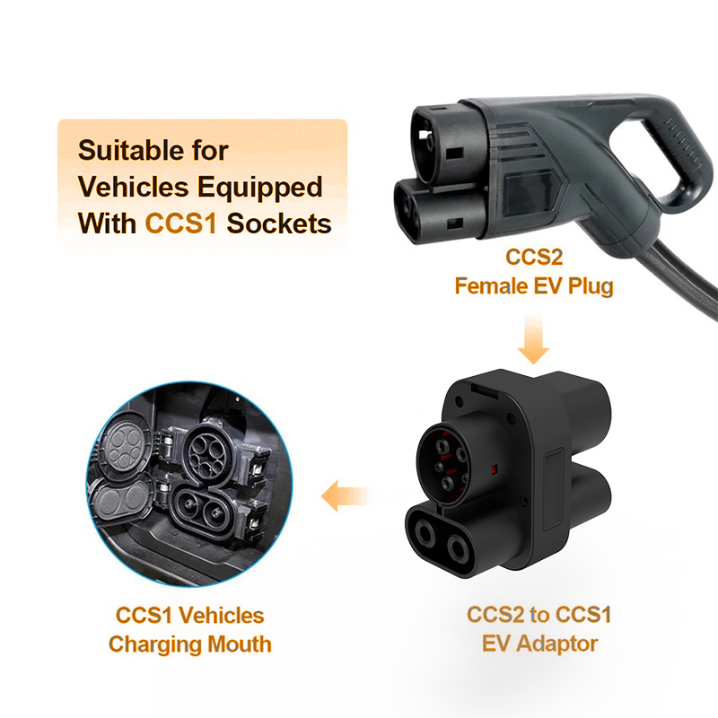 WUFEN 250KW CCS2-CCS1 어댑터 DC 2 - Ccs2 To Ccs1 Fast Charge Adapter 250Kw 리뷰 및 가격