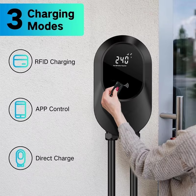 32A 가정용 벽걸이형 충전소 7kW 11kW 22kW - 22Kw Wallbox Type 2 Ocpp Rfid 리뷰 및 가격