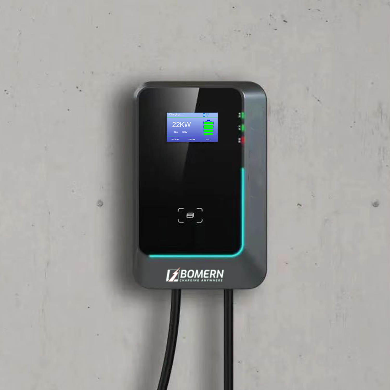 2025 핫 세일 7kw/11kw/22kw AC EV  - 22Kw Wallbox Type 2 Ocpp Rfid 리뷰 및 가격