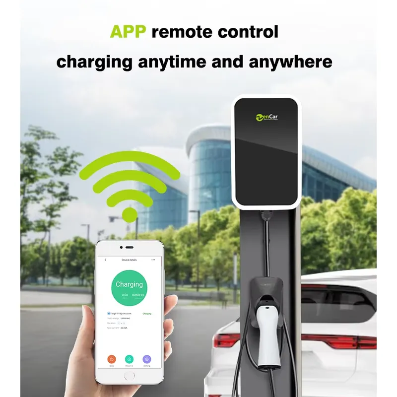 22kW EV 충전기 타입 2 월박스 32A 380V  - 22Kw Wallbox Type 2 Ocpp Rfid 리뷰 및 가격